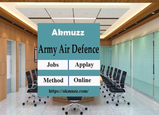 Latest School Of Army Air Defence Malir Cantt Karachi Jobs 2023